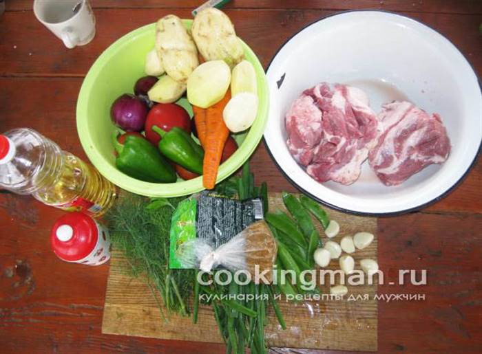 тушкована картопля