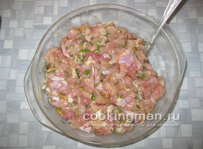 курка фарширована