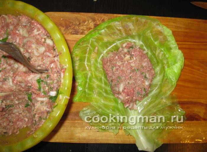 голубці з рисом