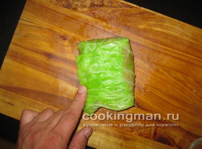 голубці з м'ясом і рисом