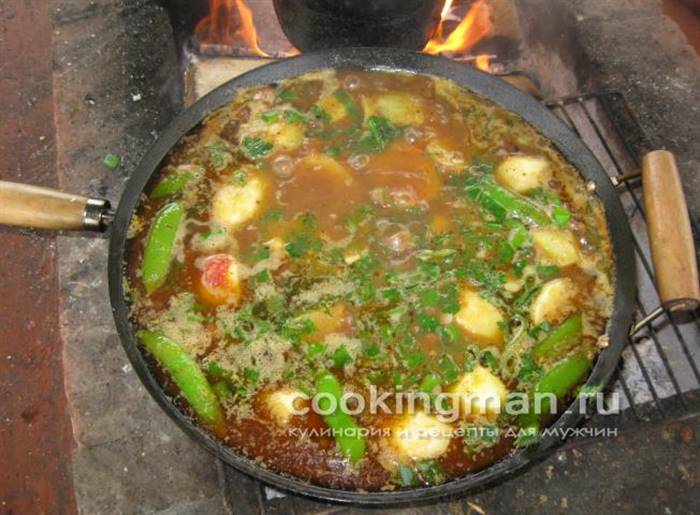 рецепт тушкованої картоплі