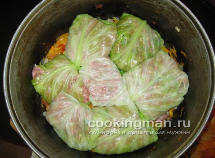 голубці з рисом