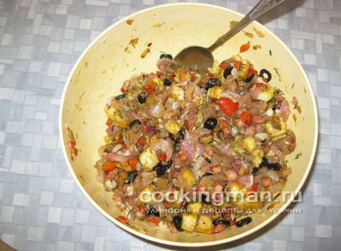 кури фаршировані